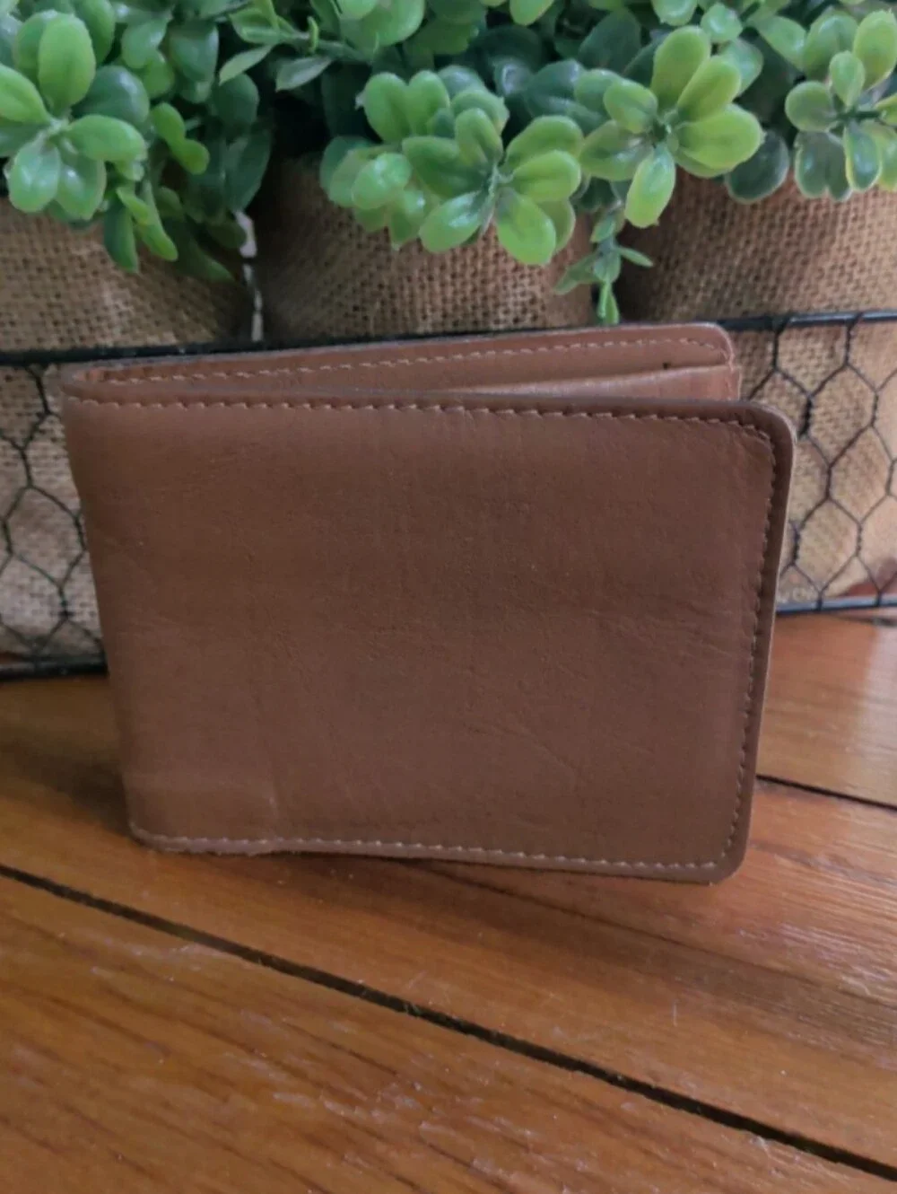 Vintage Marlboro Genuine Leather Bi Fold Wallet